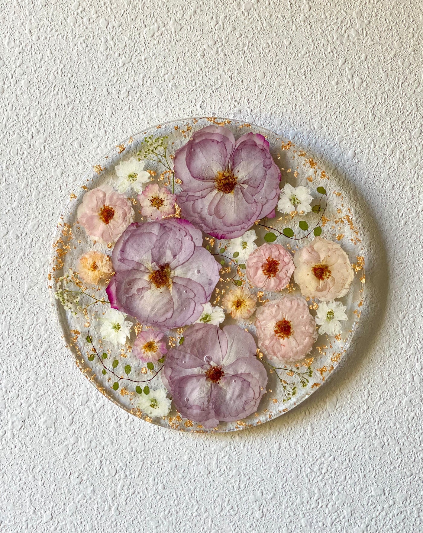 Custom 12” Floral Wall Art